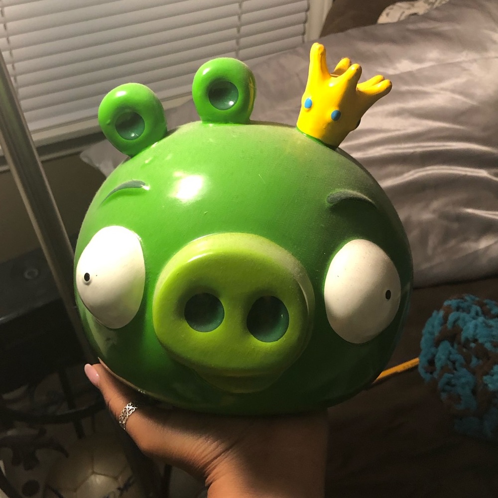 Angry birds piggy bank! (Size of a volley ball)